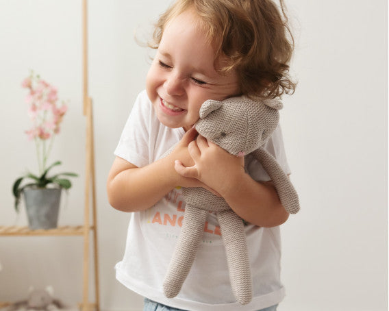 Peluche Gattino Gambalunga KioKids 30cm