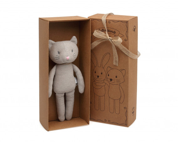 Peluche Gattino Gambalunga KioKids 30cm