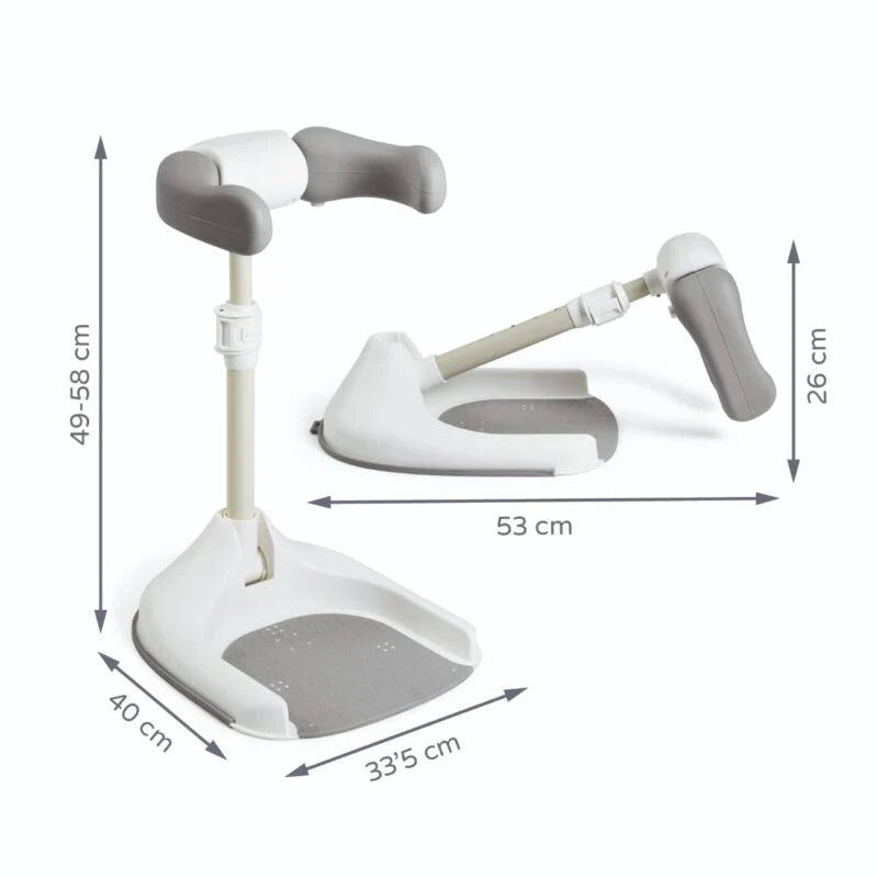 Ms Supporto da Bagno Grigio