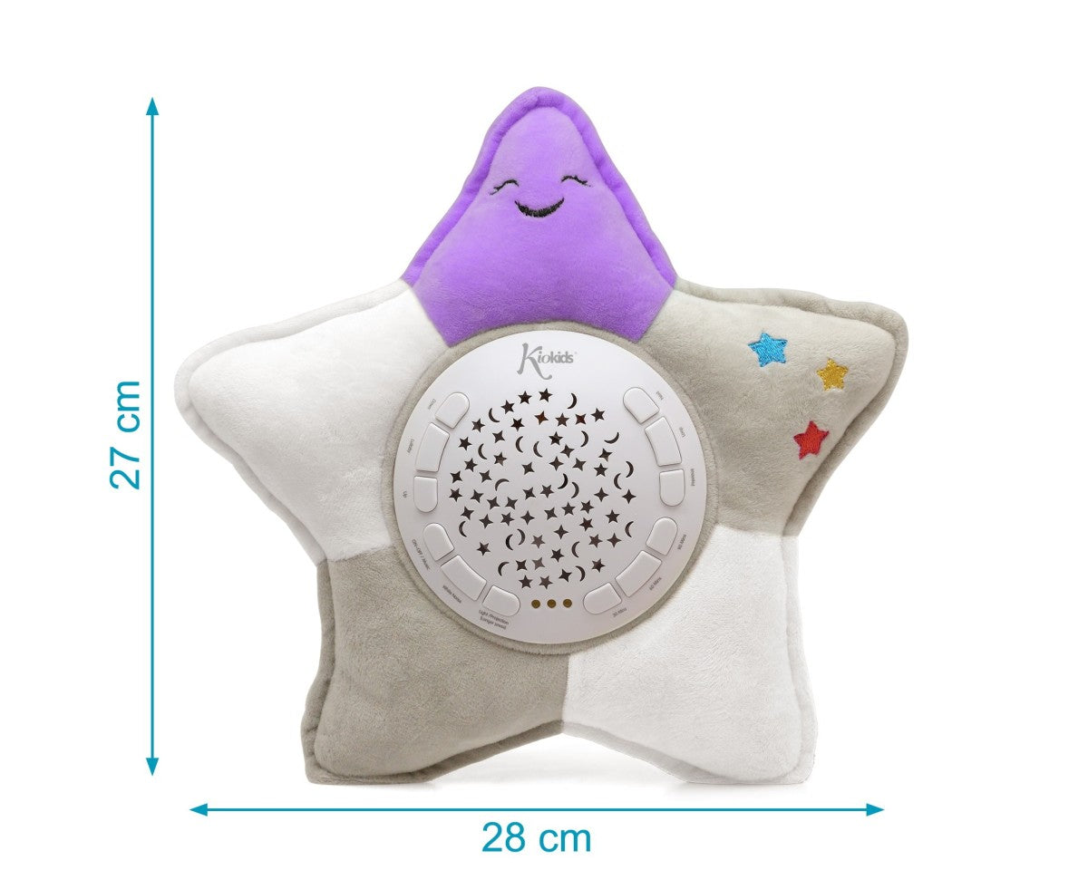 Stella Peluche KioKids Proiettore di Musica e Luci