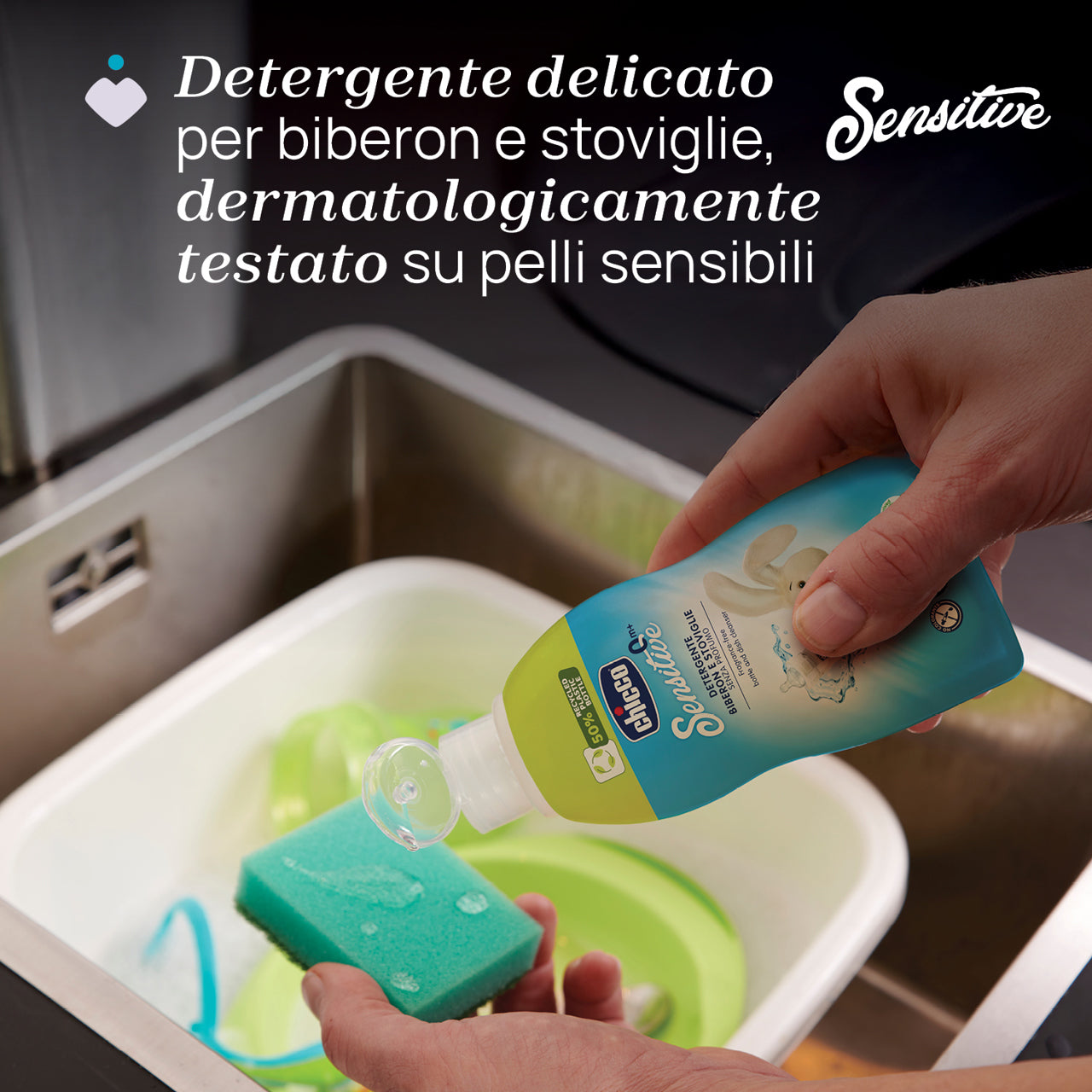 Detergente biberon e stoviglie 300ml