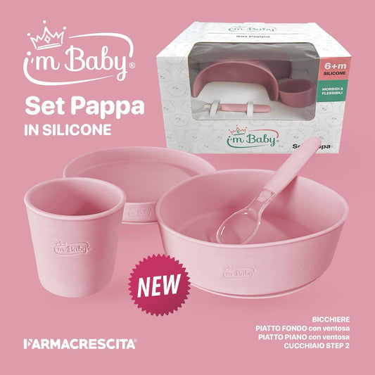 Set pappa I'M Baby in silicone