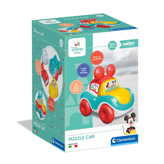 Clementoni Disney Baby Puzzle Car Assemble & Go