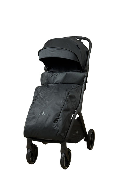 Passeggino Leggero New Barotti Vai con Borsa e Coprigambe Nero