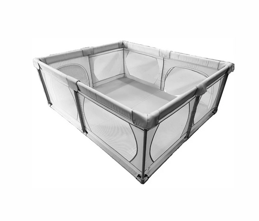 Leonie Baby Space Box Recinto + Tappeto 180x150cm GRIGIO