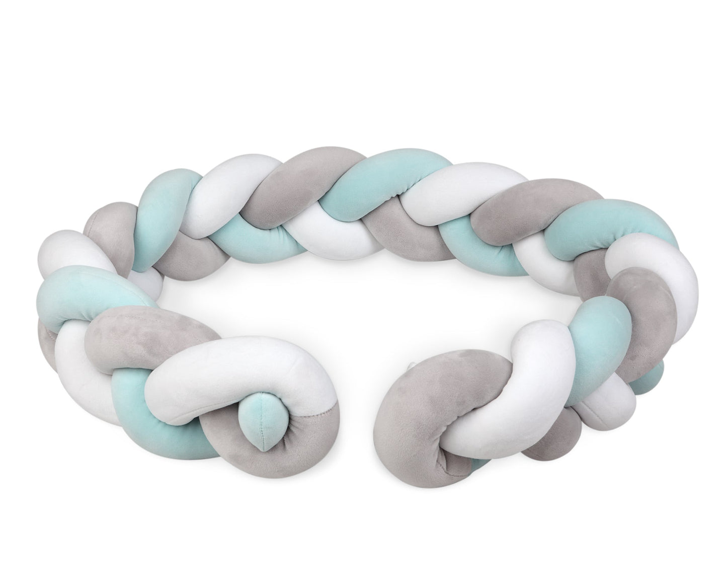 Treccia Paracolpi KioKids 1.50M Azzurra/Grigia