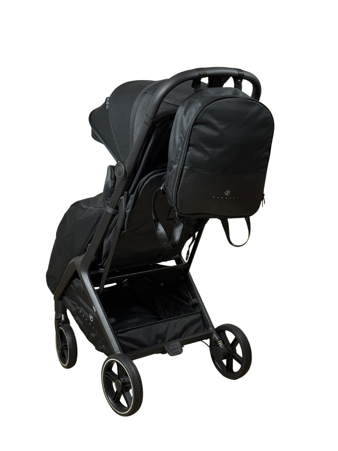 Passeggino Leggero New Barotti Vai con Borsa e Coprigambe Nero