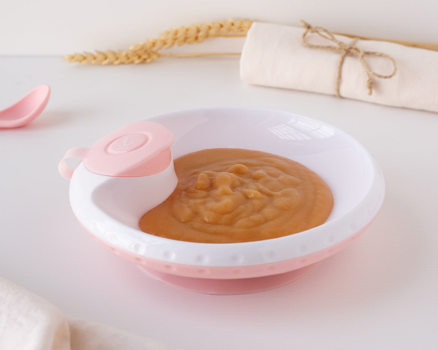Piatto Termico KioKids 6M+ Rosa