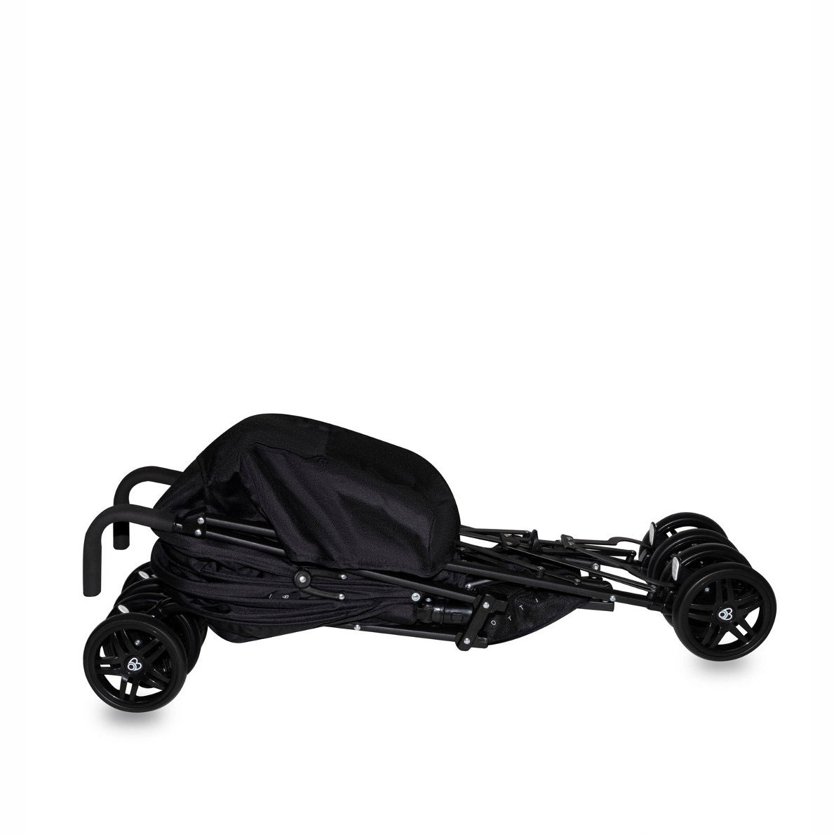 Passeggino Leggero Barotti Zoom con Borsa e Materassino Relax Total Black