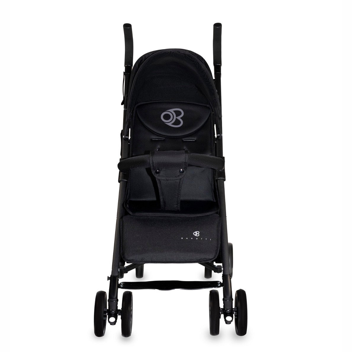 Passeggino Leggero Barotti Zoom con Borsa e Materassino Relax Total Black