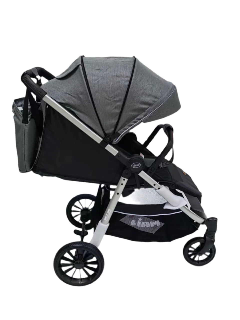 Passeggino Leggero Leonie Liam con Borsa Grigio 0/22Kg