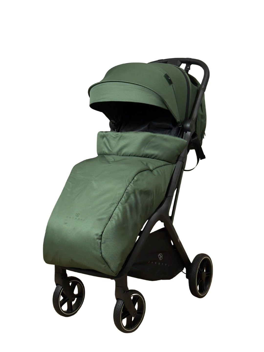 Passeggino Leggero New Barotti Vai con Borsa e Coprigambe Verde