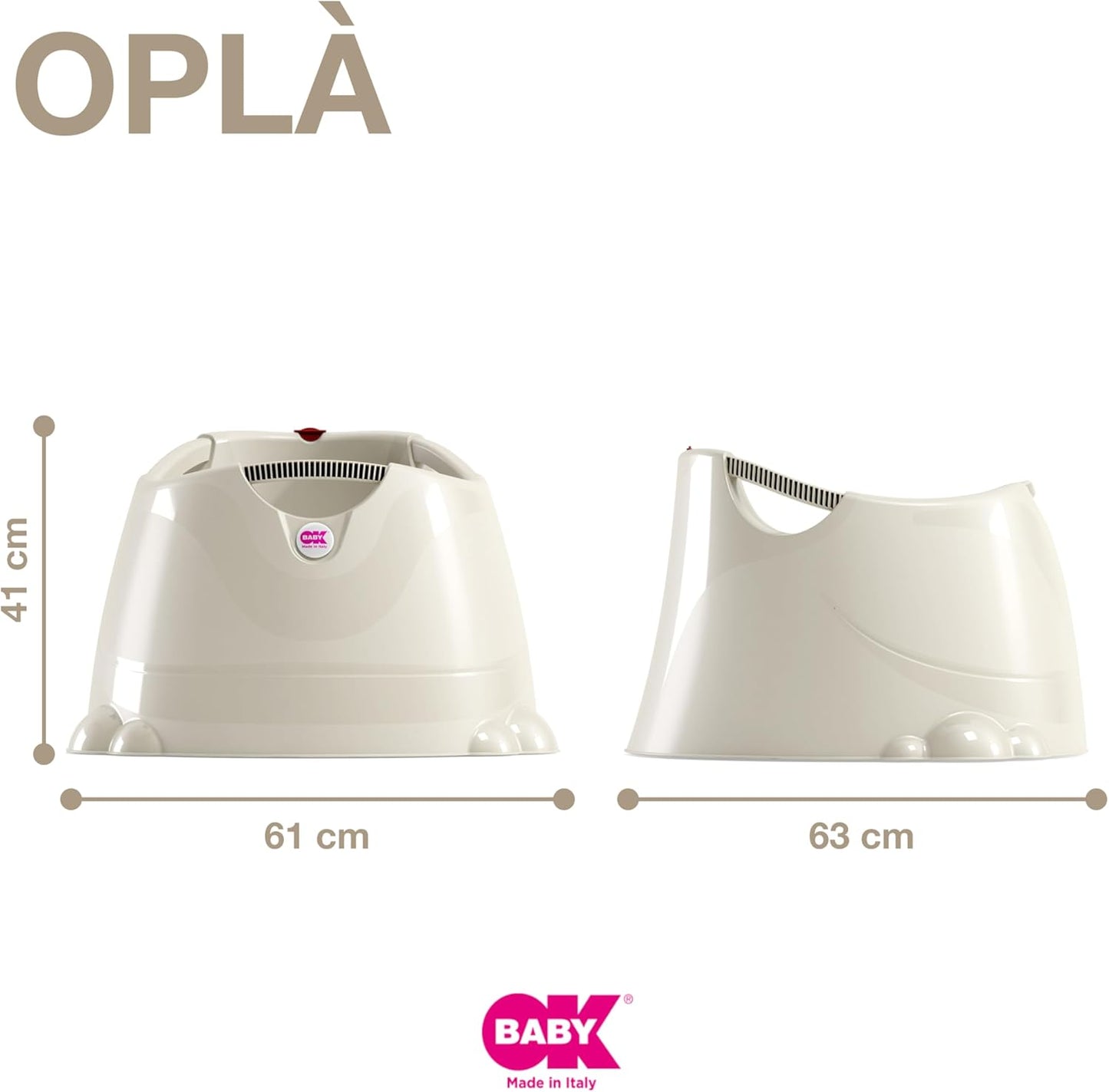 OK BABY VASCHETTA OPLA' BIANCA