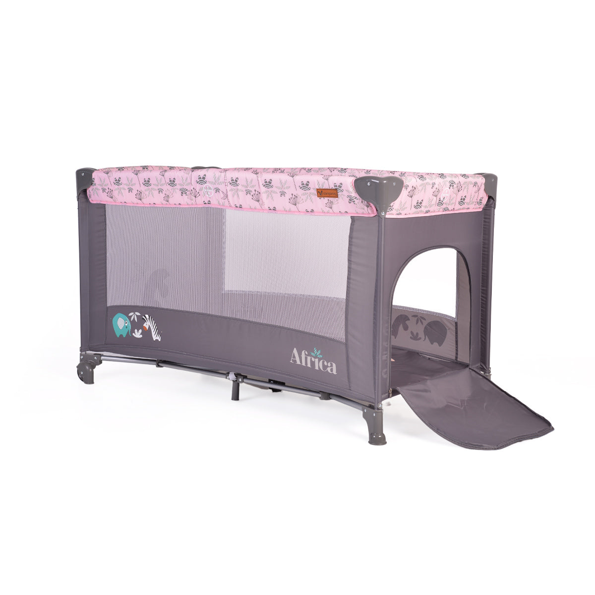 Culla da campeggio Cangaroo Africa rosa