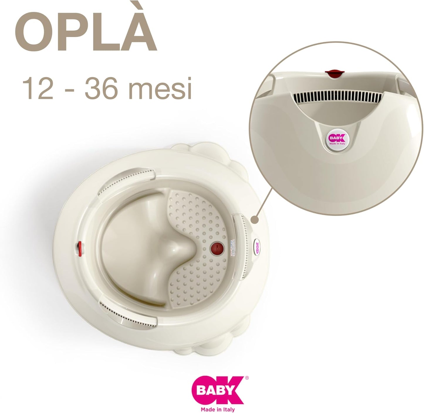 OK BABY VASCHETTA OPLA' BIANCA