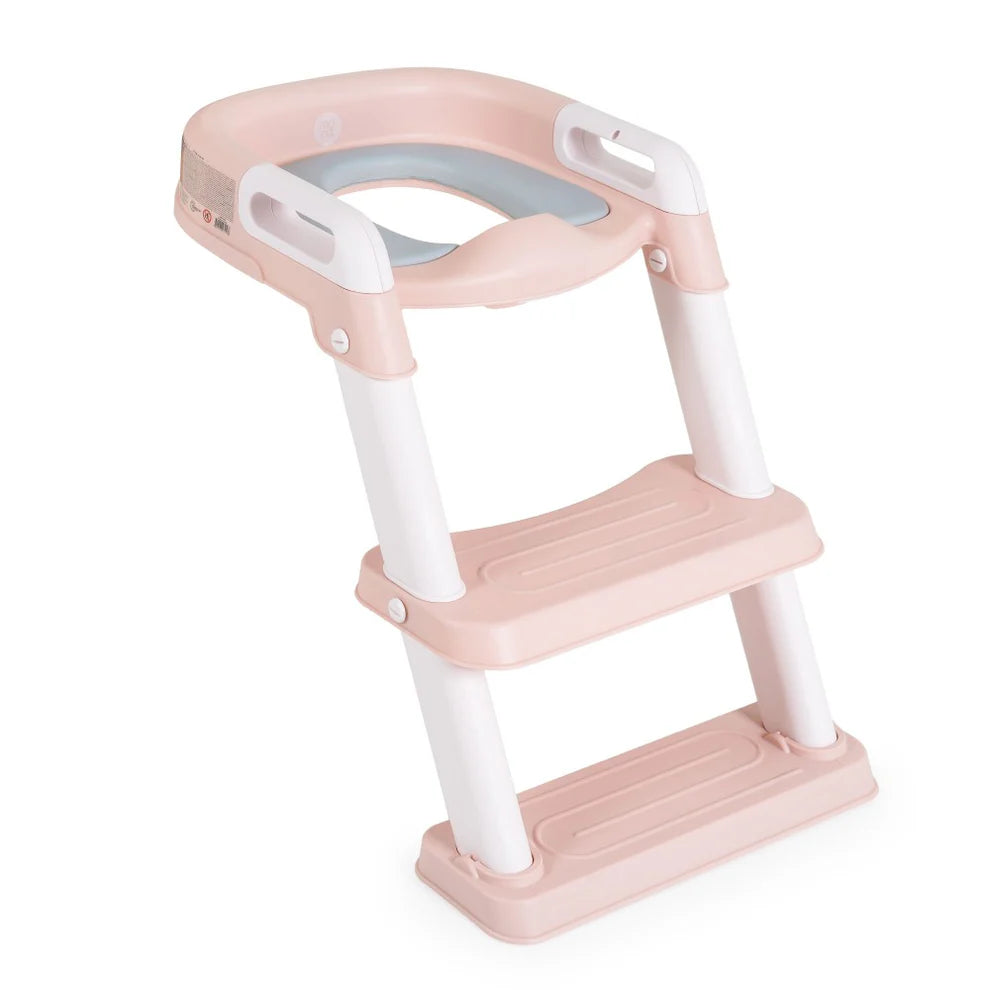 Moni Adattatore per WC con Scaletta Lifty Rosa