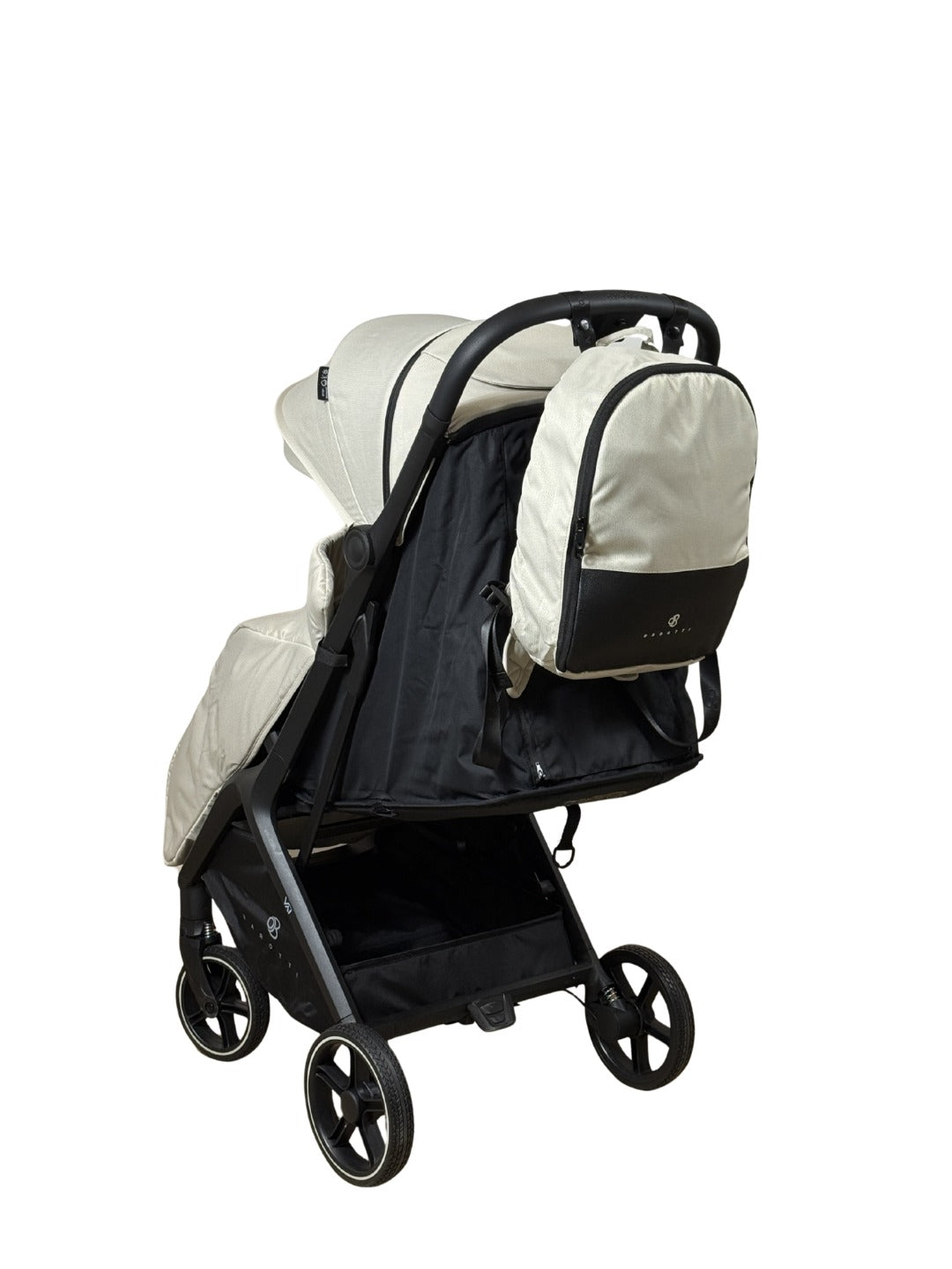 Passeggino Leggero New Barotti Vai con Borsa e Coprigambe Beige