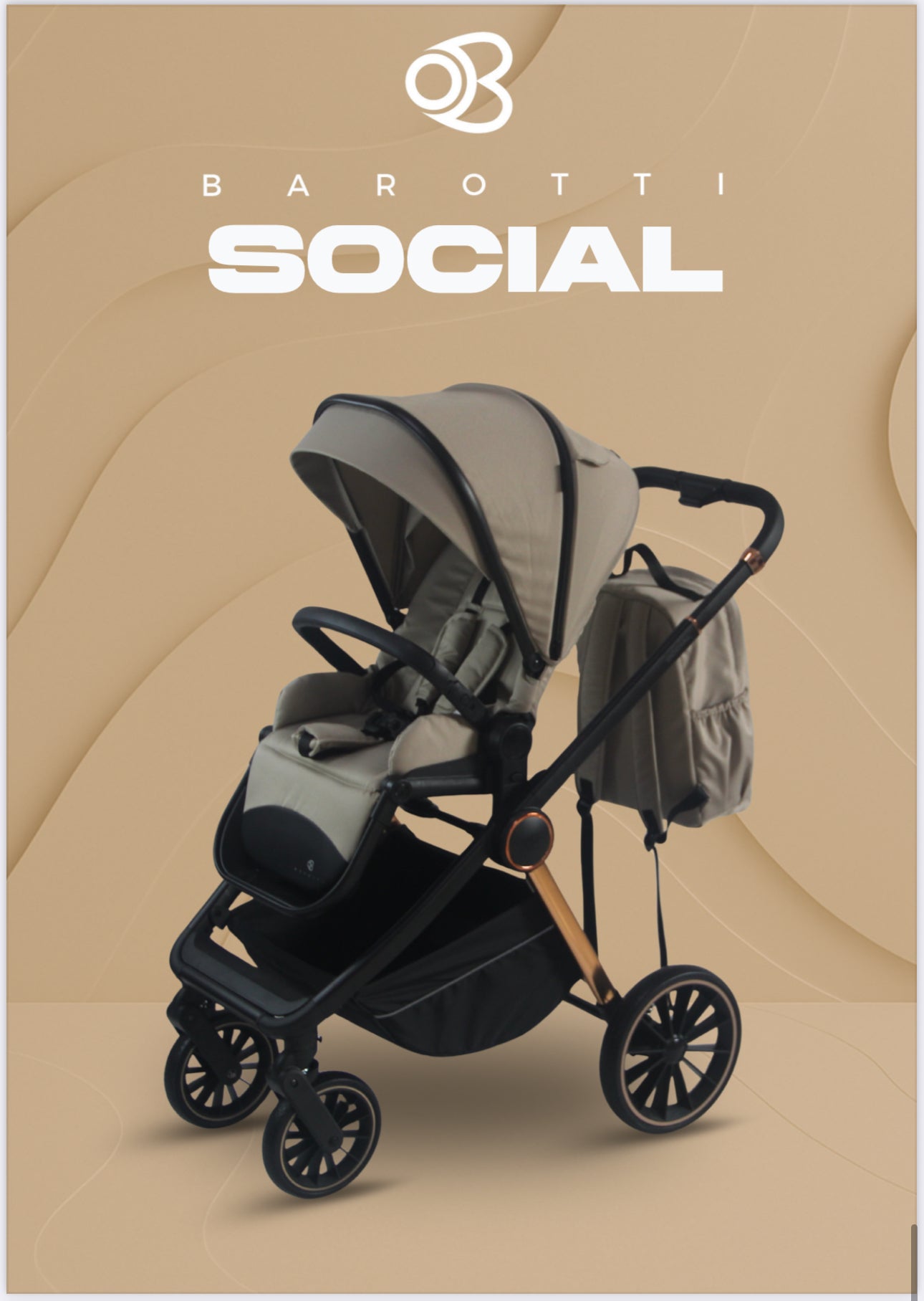 Trio Barotti Social Beige