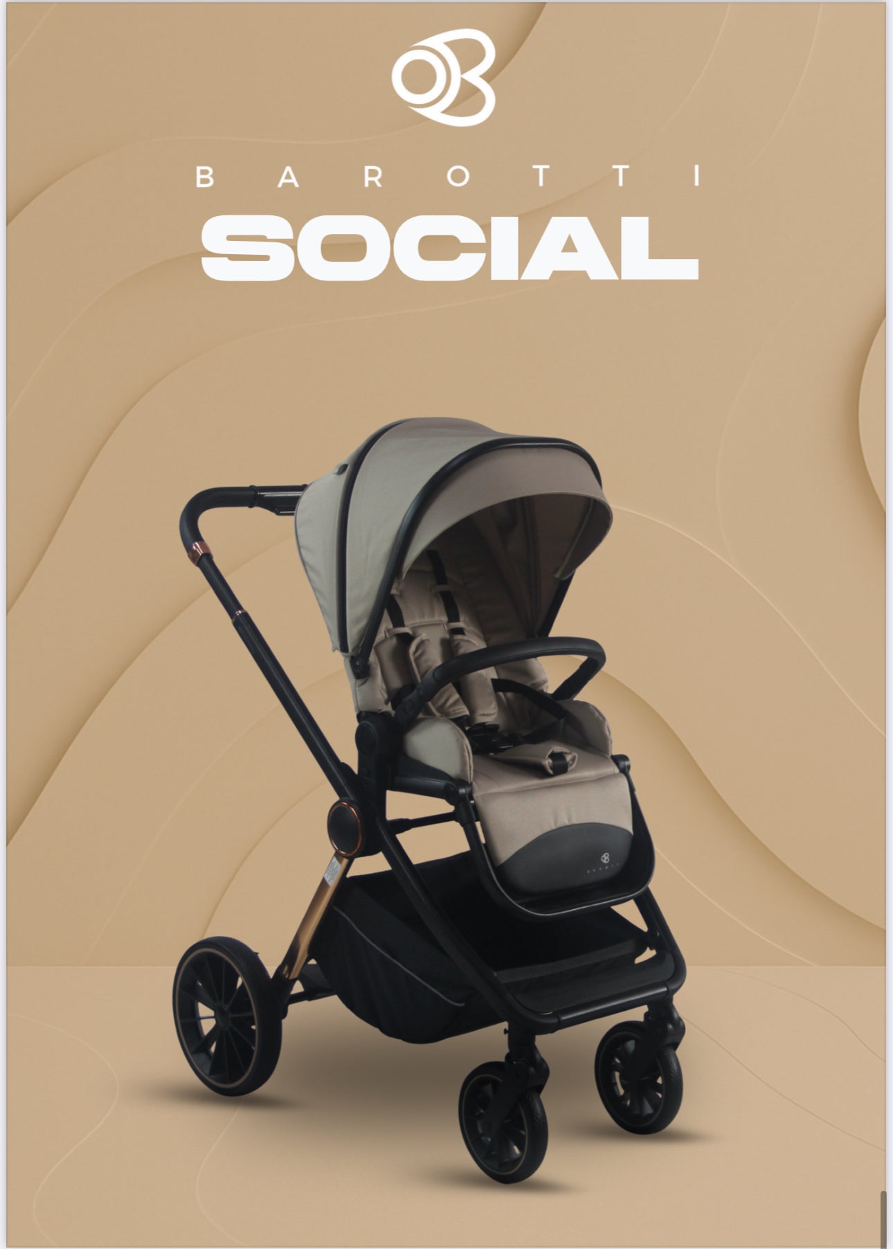 Trio Barotti Social Beige