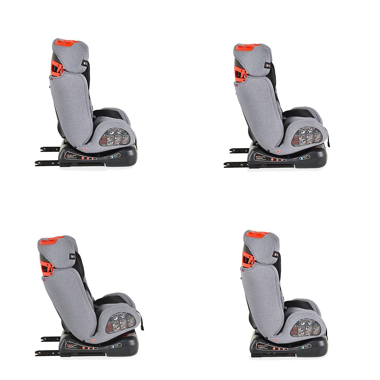Seggiolino Auto Moni Dragon 0-36Kg Isofix Grey Universale