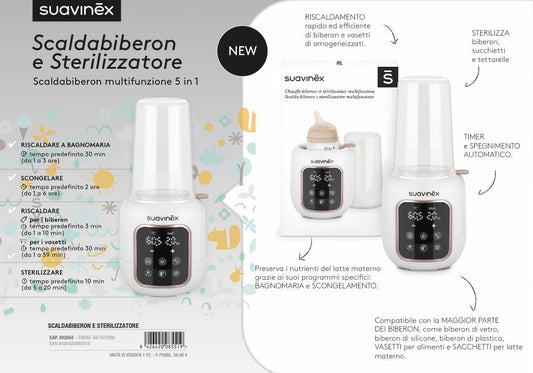 Scaldabiberon e Sterilizzatore Suavinex