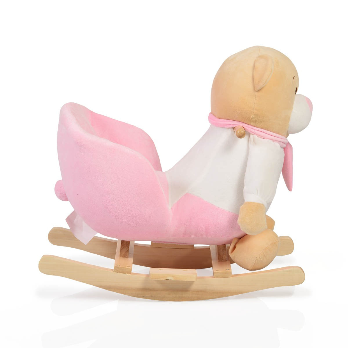 Peluche a dondolo Orso pink