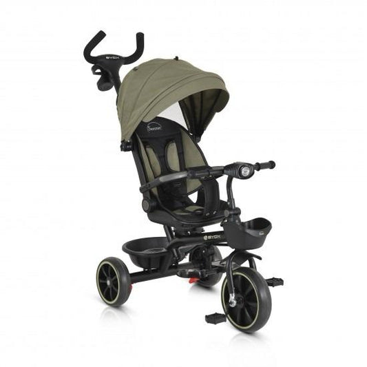 Triciclo Byox Summer fronte mamma/fronte strada green