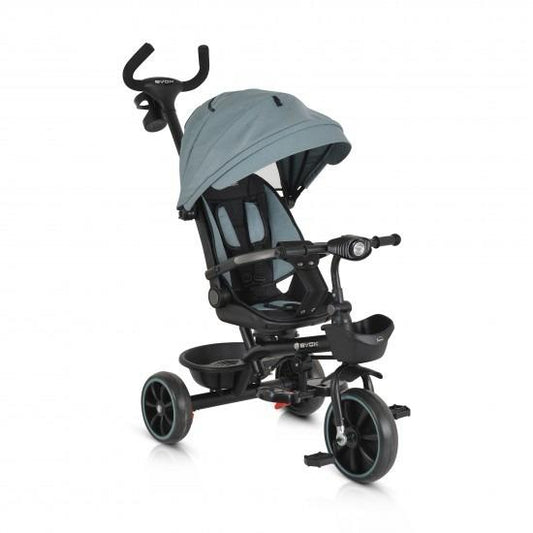 Triciclo Byox Summer fronte mamma/fronte strada azzurro