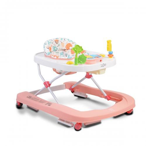 Girello Moni Zoo 2 in 1 primi passi rosa