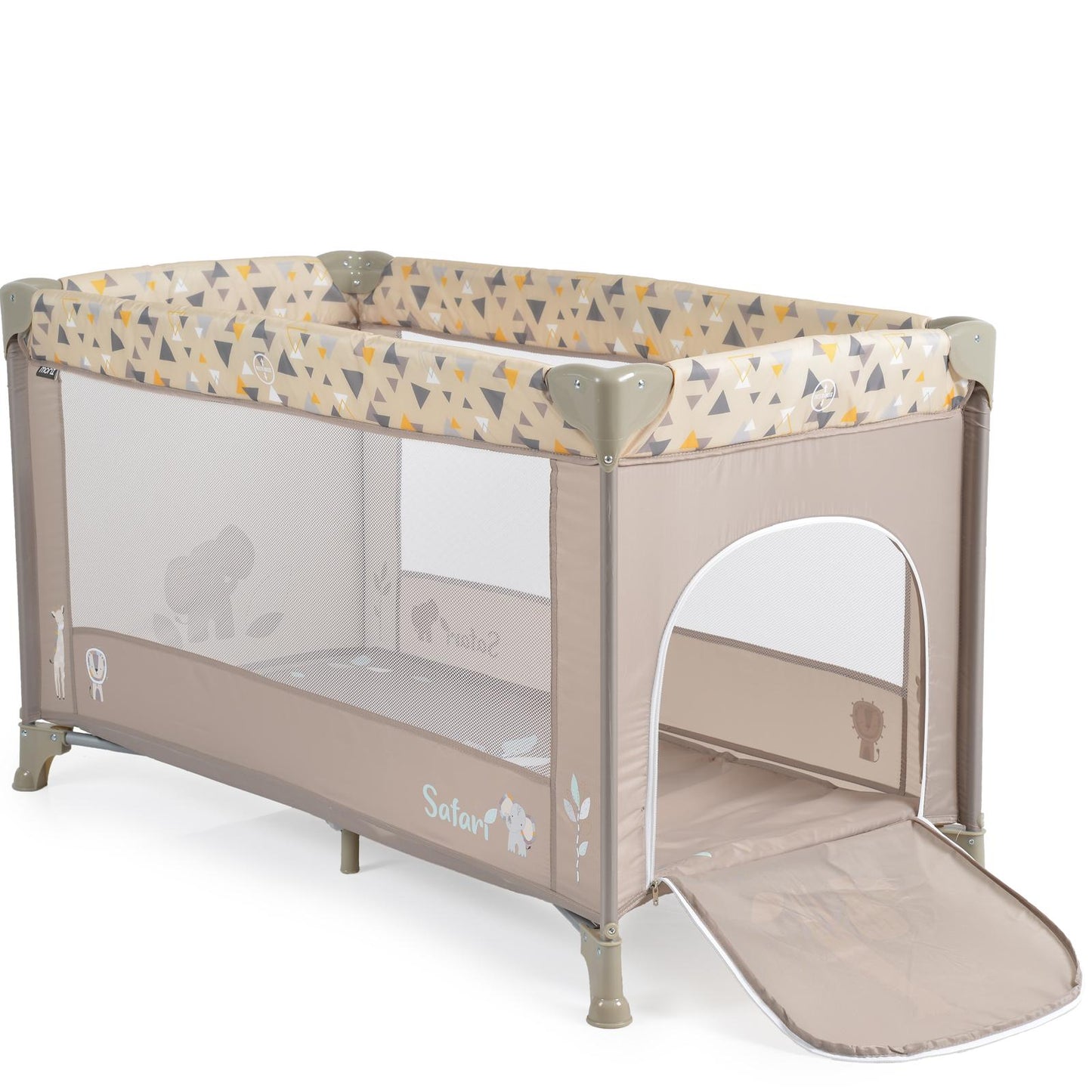 Culla da campeggio Cangaroo Safari beige
