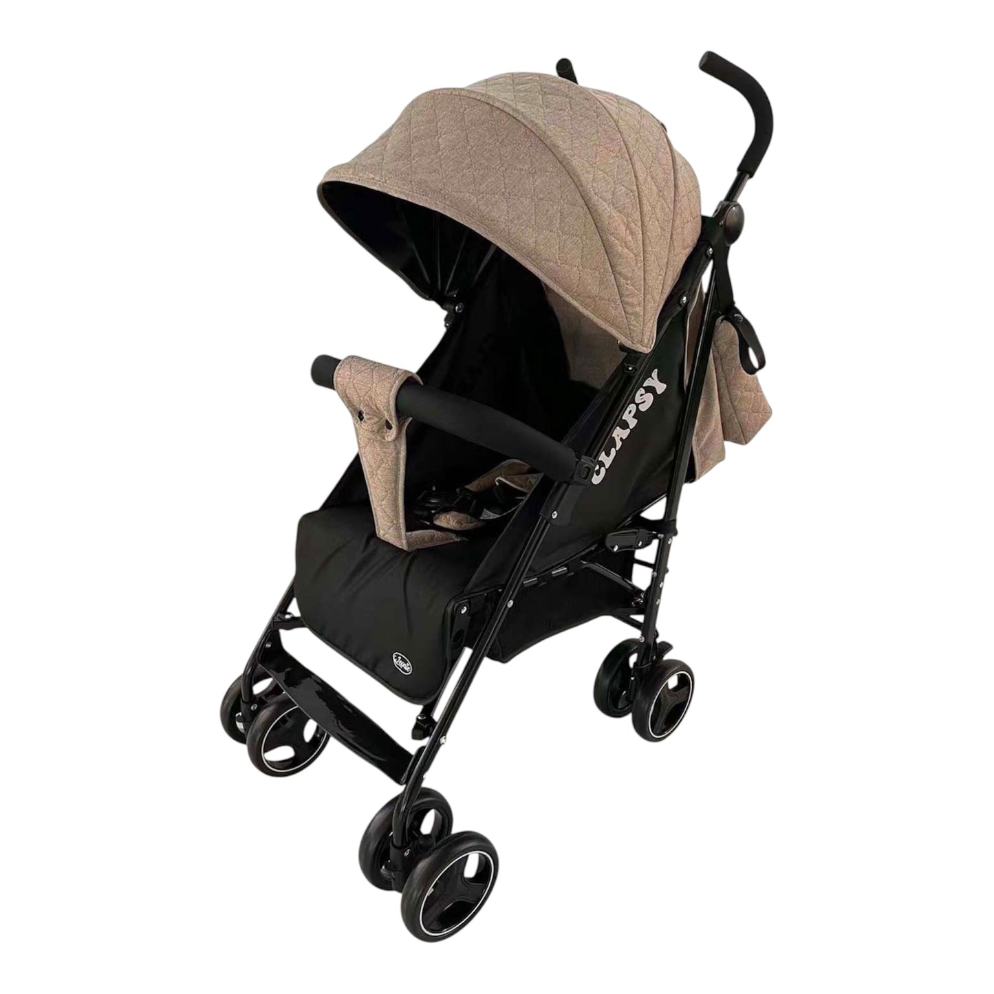 Passeggino Leggero Leonie Clapsy con Borsa e Coprigambe Caffè 0/18Kg