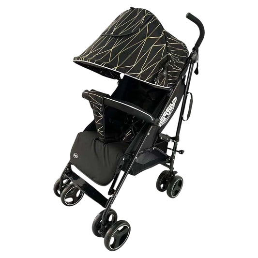 Passeggino Leggero Leonie Skipper Black Gold con Borsa  0/18Kg