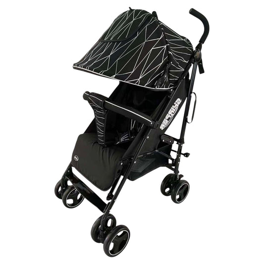 Passeggino Leggero Leonie Skipper Black Silver con Borsa 0/18Kg