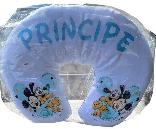 Cuscino Allattamento Personalizzabile Azzurro