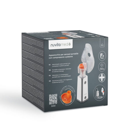 Aerosol Portatile Nuvita con Compressore a Pistone