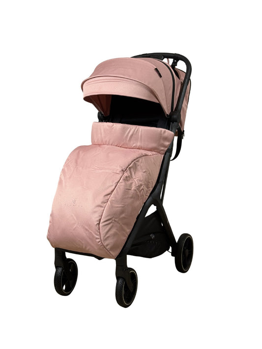 Passeggino Leggero New Barotti Vai con Borsa e Coprigambe Rosa