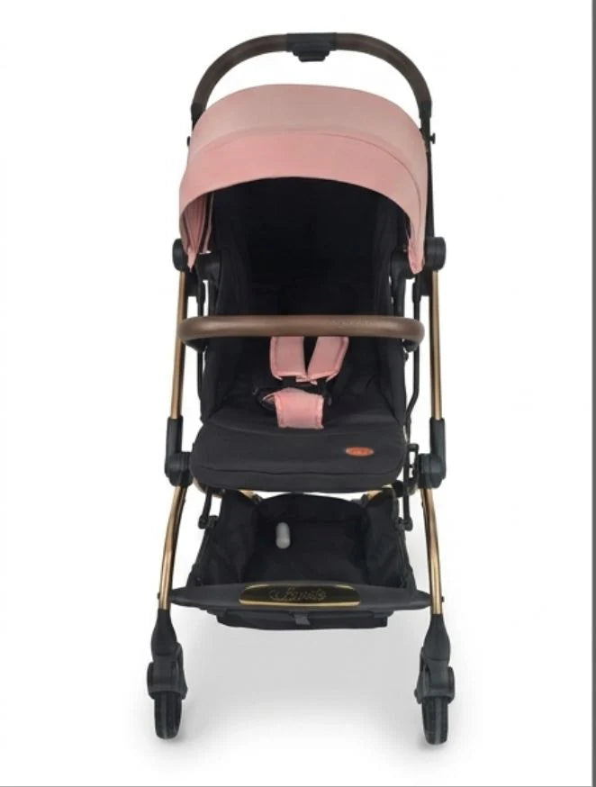 Passeggino Leonie Turn 360 Fronte Mamma e Fronte Strada con Coprigambe, Zaino e Zanzar rosaiera Vari Colori Omologato 0/22kg