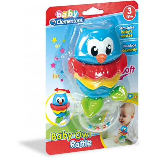 Clementoni Baby Owl Rattle
