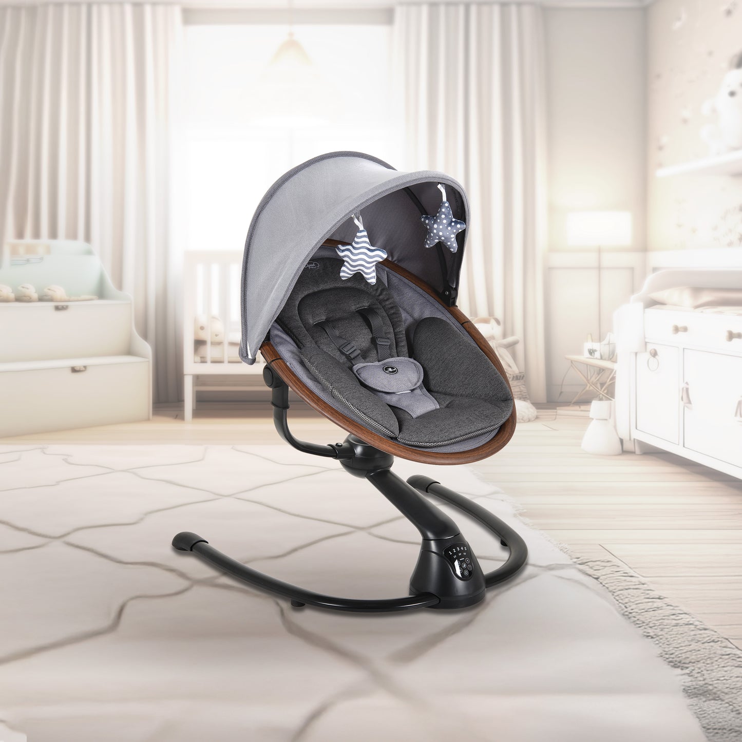 Altalena elettrica Cloud Premium Grigio Scuro