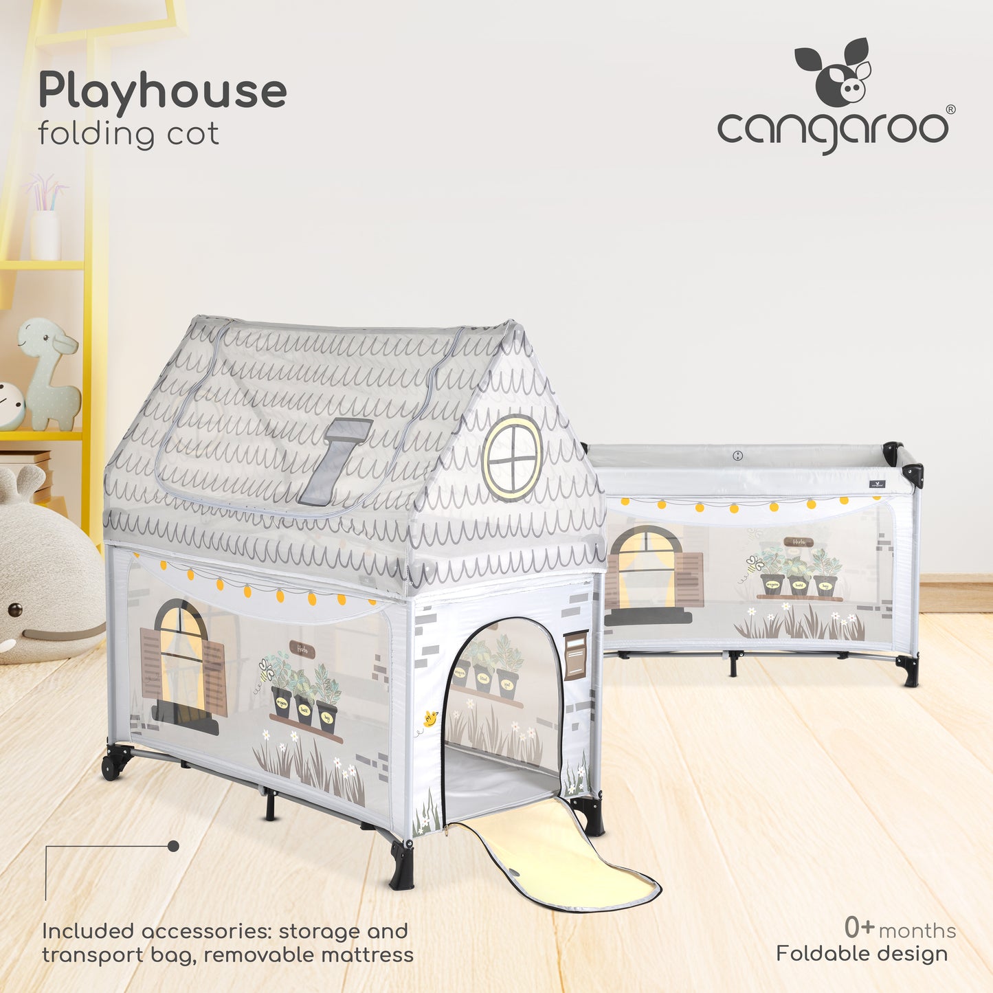 Culla da Campeggio Cangaroo Playhouse