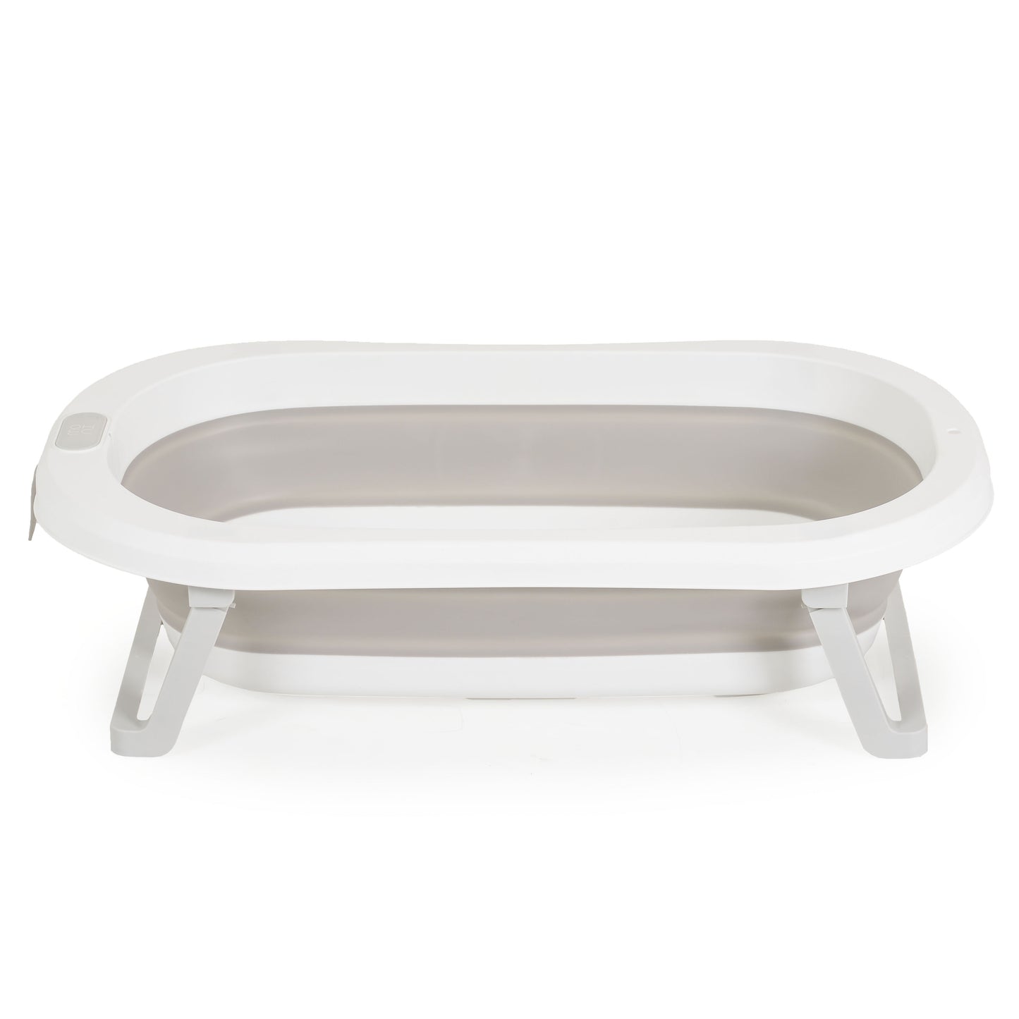 Set da bagno con vasca pieghevole Palma grigio