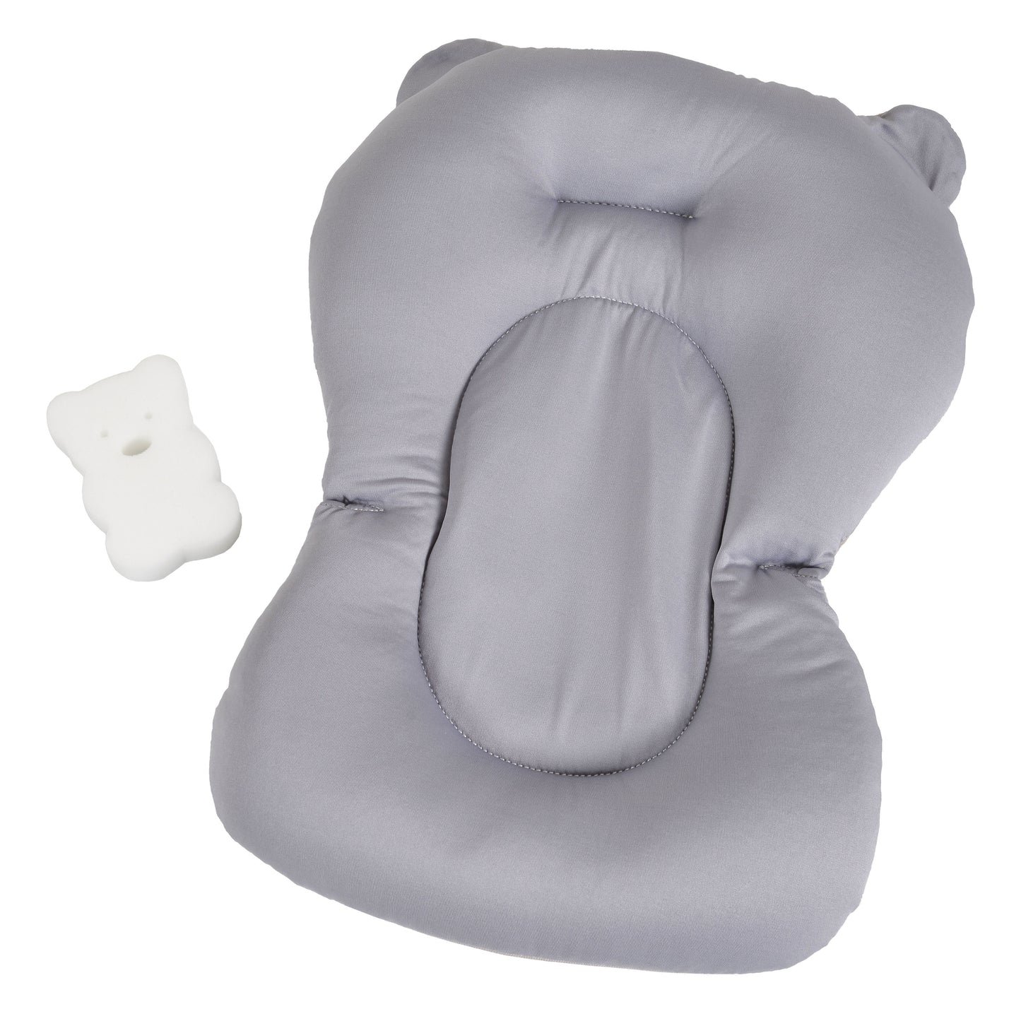 Set da bagno con vasca pieghevole Palma grigio