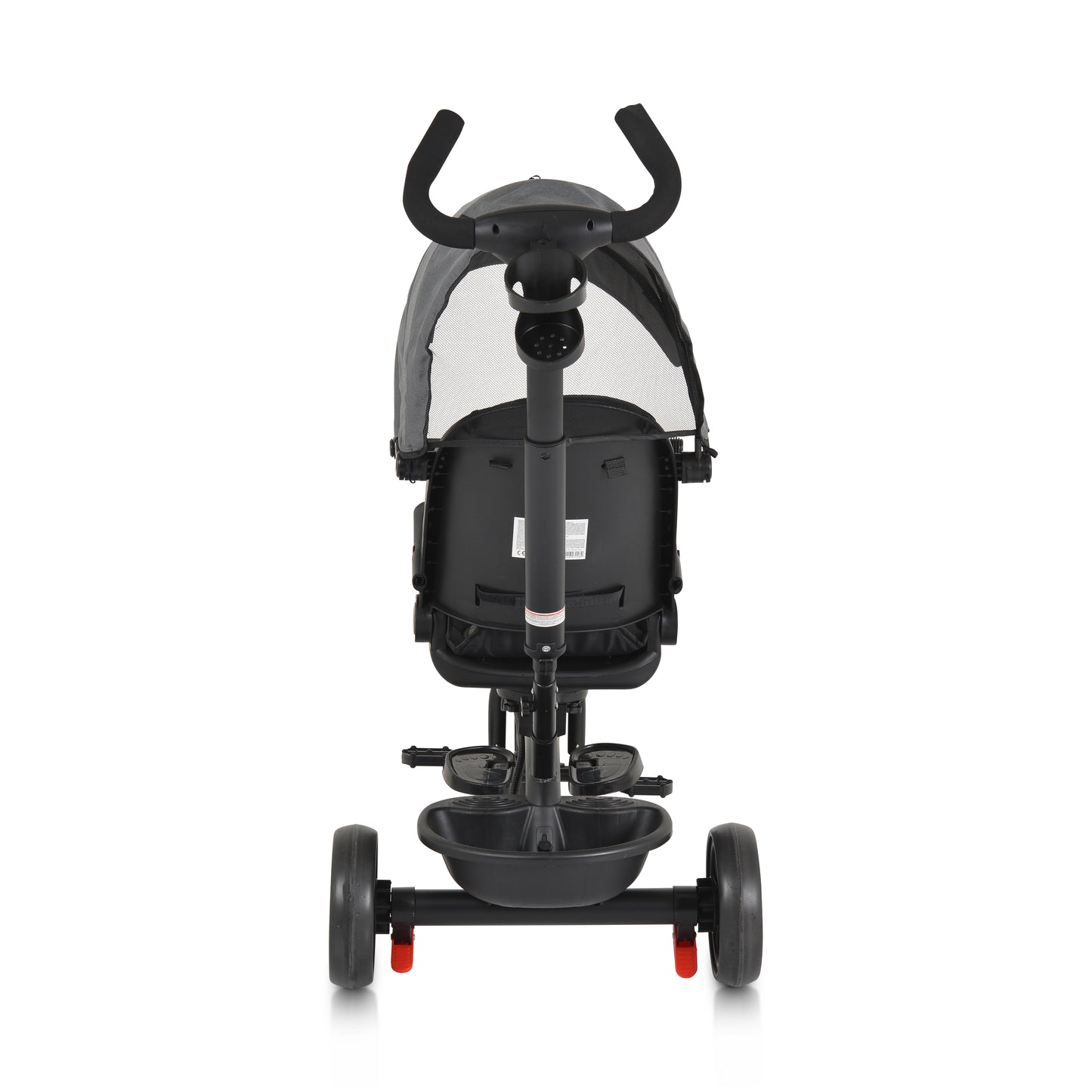 Triciclo Byox Summer Fronte Mamma/Fronte Strada Grigio