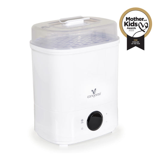 Cangaroo Sterilizzatore e Asciugatura Cai Dryer 2 in 1 fino a 6 bottiglie, display LCD, Touch