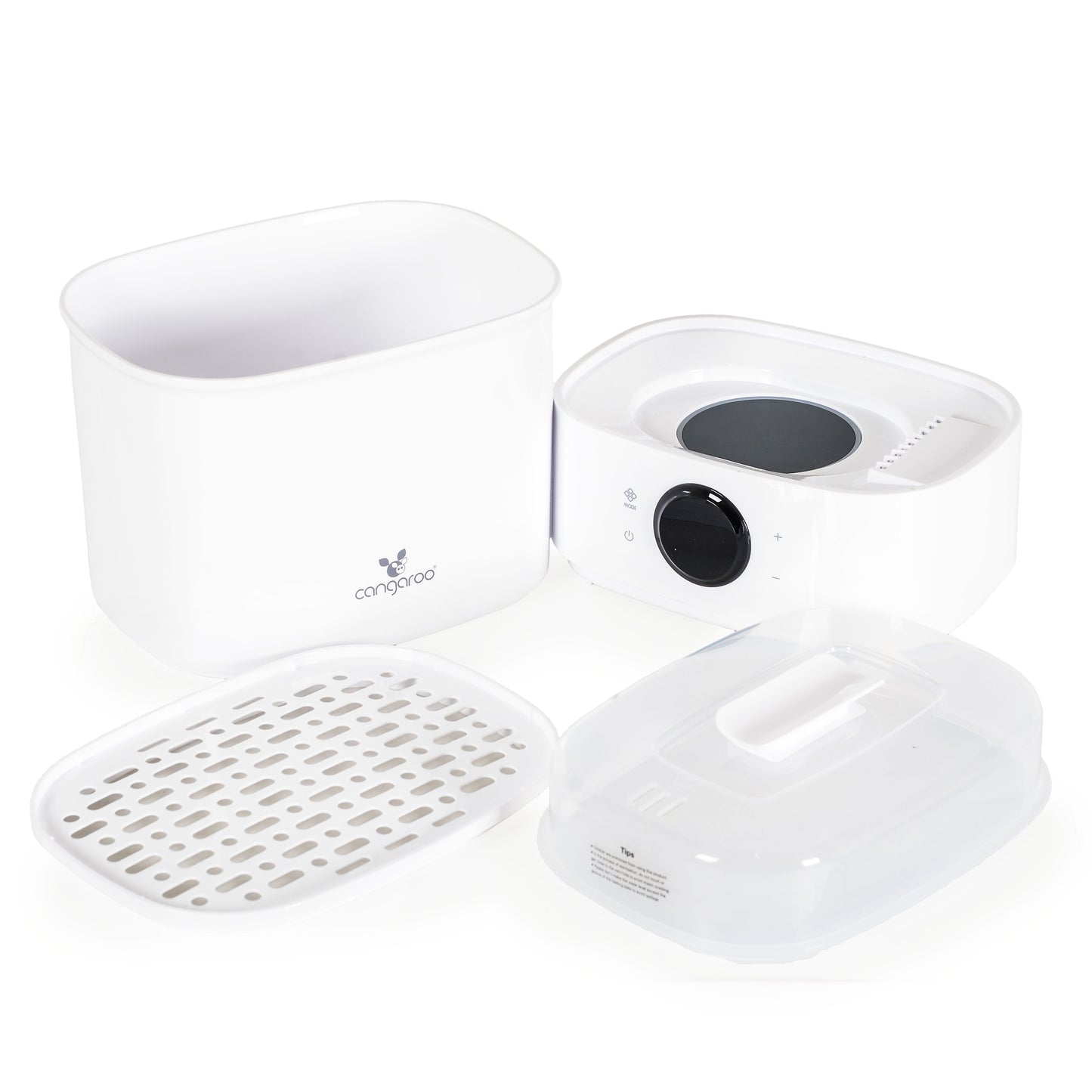 Cangaroo Sterilizzatore e Asciugatura Cai Dryer 2 in 1 fino a 6 bottiglie, display LCD, Touch