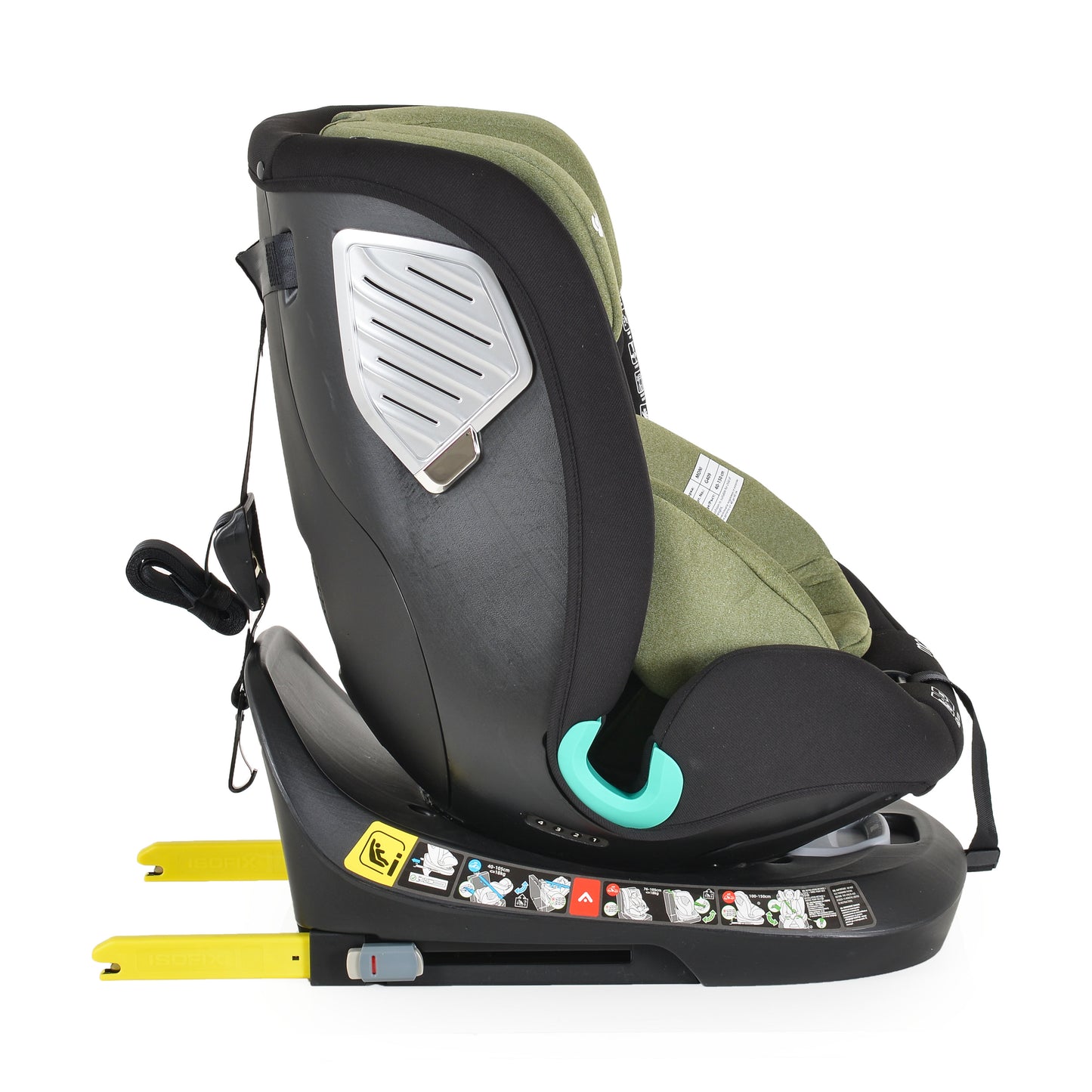 Seggiolino Auto Moni Serengeti 360° I-Size 40-150cm Verde