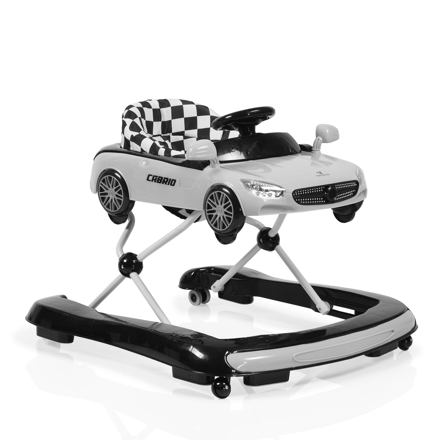 Cangaroo Girello Cabrio 2in1 walker grigio