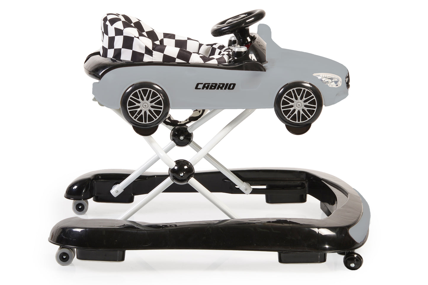Cangaroo Girello Cabrio 2in1 walker grigio