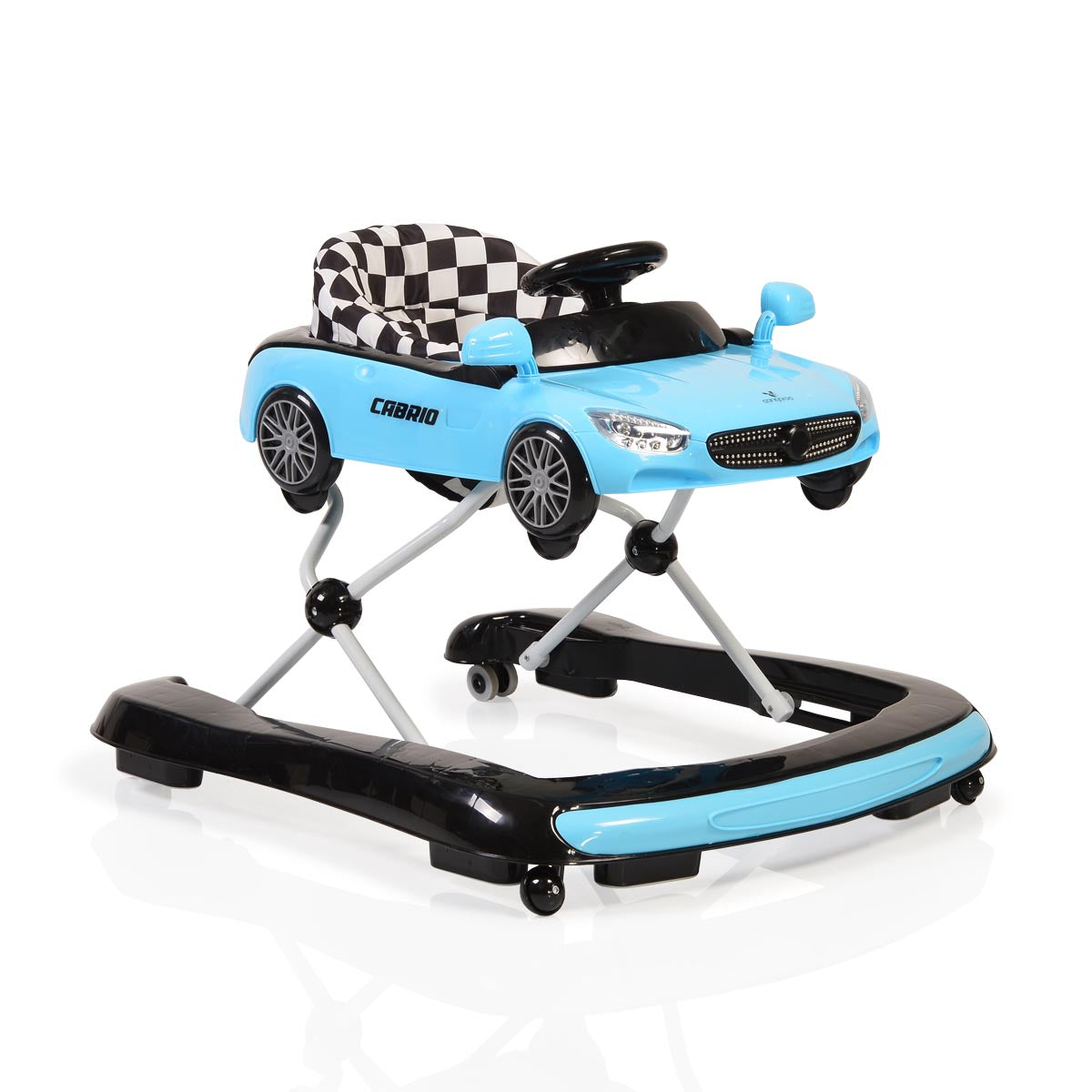 Cangaroo Girello Cabrio 2in1 walker blu