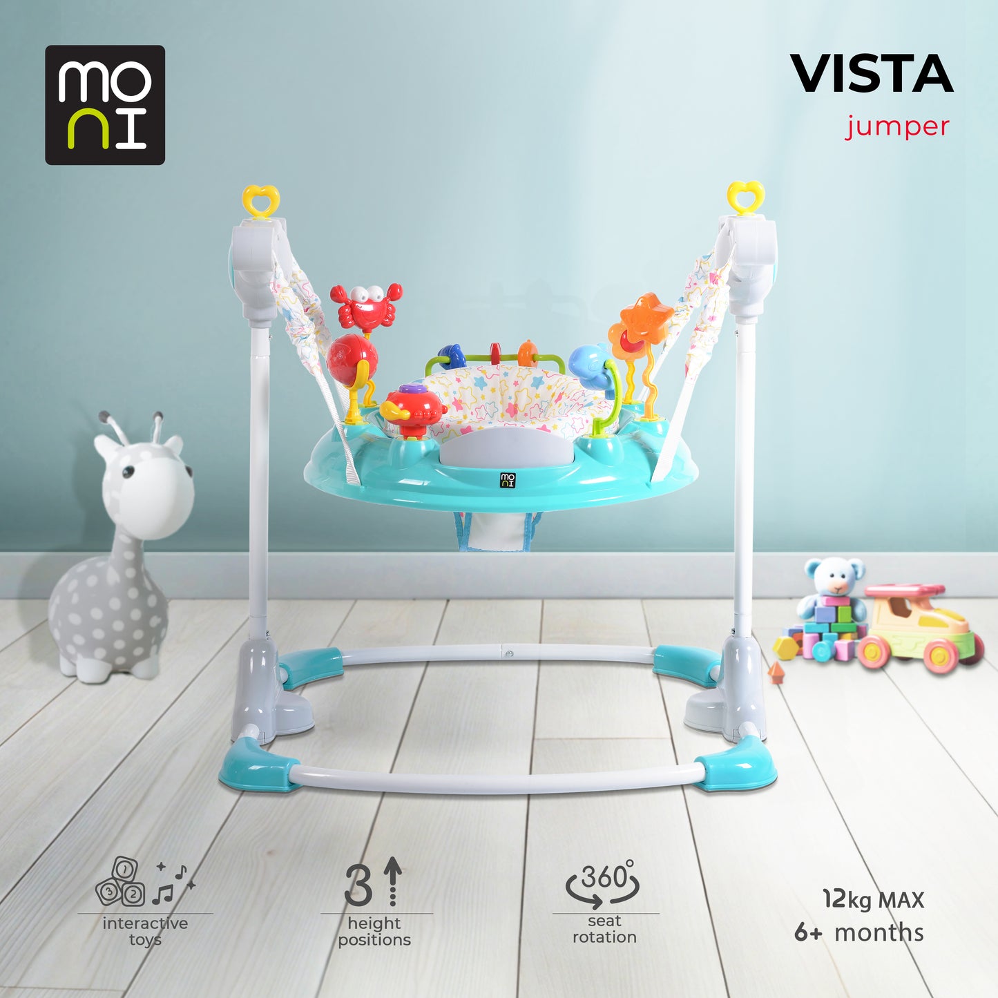 MONI JUMPER VISTA TURCHESE